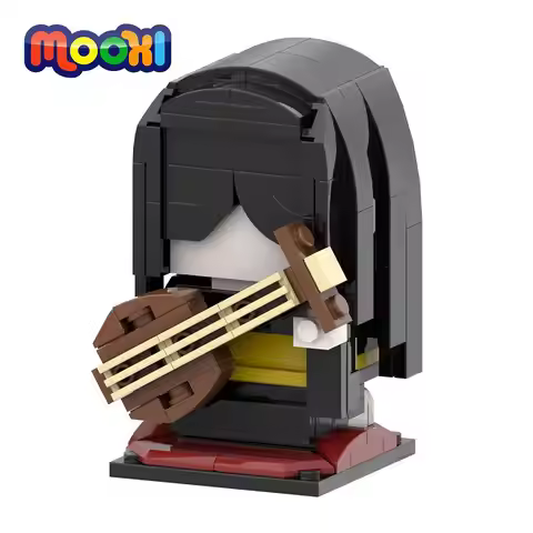 MOOXI Demon Slayer 173Pcs MOC Bricks Anime Nakime BrickHeadsed Figures Building Blocks Parts Kids To