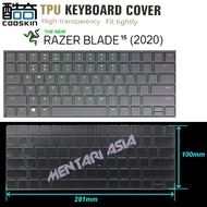 Keyboard Protector RAZER Blade 15 2020 - COOSKIN PREMIUM TPU Clear