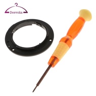 [deevoka] Plastic Lens Bayonet Mount Ring Replacement for  18-55mm 18-105mm 55-200mm