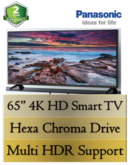 Panasonic 65inch 4K Ultra HD Smart LED TV TH-65FX600K