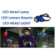 LED Head Lamp LED Headlight LED Lampu Kepala Lampu Kepala Lampu Basikat Lampu Fishing/Hunting/Campin