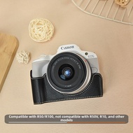 Versatile Camera Bag Cover for Canon R50V R10 R8 R100 R5 R6 200DII Accessories Faux Leather Protecti