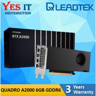 LEADTEK QUADRO NVIDIA RTX A1000 8GB / NVIDIA RTX A2000 12GB / NVIDIA RTX A4000 16GB GRAPHIC CARD