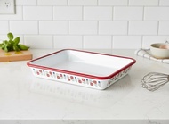 【FUJIHORO富士琺瑯 台灣限定】官方直營 MYSA北歐花田系列 烤盤