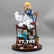 27cm Anime Violet Evergarden Figure GK Violet Eternal Garden Figurine PVC Action Figures Model statu