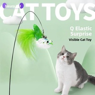 hipidog | Colorful Interactive Cat Toy Replaceable Head Fun Wear Resistant Small Cat Toys For Kitten