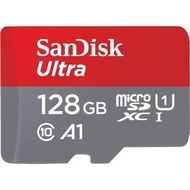 SanDisk Ultra Micro SD UHS-I A1 128GB (140MB) Memory Card 記憶卡 #SDSQUAB-128G[香港行貨]