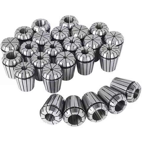 ER11 ER16 ER20 1/4MM 6.35MM 1/8MM 3.175MM 0.008Spring Collet High Precision Collet Set For CNC Engra