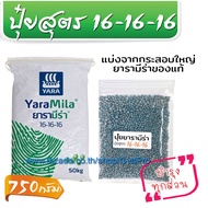 ปุ๋ยบำรุง ยารา บำรุงทุกส่วน บำรุงใบ บำรุงต้น ยาราวีร่า 16-16-16 แบ่งจากระสอบใหญ่  สูตรเสมอ ปุ๋ยเคมี ปุ๋ยคุณภาพ สูตรเสมอ
