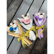 Small graduation bouquet 💐🎓 gift ideas bouquet graduation for friends handmade crochet handicraft mi