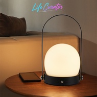 Life Curator Denmark Retro Night Light Portable Charging Table Lamp ins Style Girl Atmosphere Light 