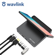 WAVLINK USB C Docking Station with 18W Charging, HDMI 4K at 30Hz Display, USB 3.0 Type A and Type C 