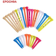 EPOCH9A Golf Ball Holder Maple Wood Reusable Random Color Reduce Side Spin&Friction Golf Training Pr