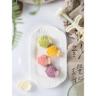 月餅模具 mooncake mould Rose Koi Mooncake Mould 25g Mung Bean Cake Nanas Pastry Mould