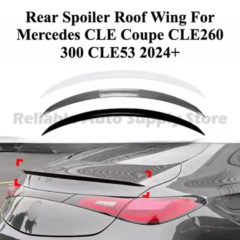 Rear Spoiler Roof Wing For Mercedes CLE Coupe CLE260 300 CLE53 2024+ AMG Upgrade Styling Kit High Qu