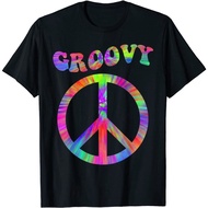 Groovy 70's Tie Dye Unisex T-Shirt Design, Vintage 70s gift, Retro 70's T-Shirt for Men and Women Pr