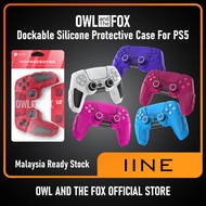 IINE 良值 PS5 Silicone Protective Case Dockable Charging Station Dock Casing Soft Cover for DualSense5