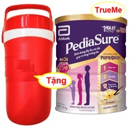 [Tặng Bình đá giữ nhiệt] Sữa Pediasure BA hương Vani ít đường 1.6kg - Pediasure 1600g - abbott pedia