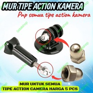 Nut screw nut bolt action camera universal screw nut screw replacement bolt mounting selfie stick