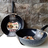 Maxim Neostone Deep Wok Stir Fry 28cm Anti-Scratch Ceramic Wok/ - 28 Cm