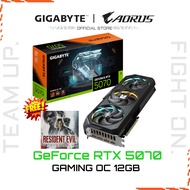 GIGABYTE GeForce RTX­­™ 5070 GAMING OC - 12G NVIDIA GAMING GRAPHICS CARD