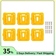 6Pack Battery Mount Holder for  20V 60V Battery Dock Holder Fit Battery Display for Warehouse Factor