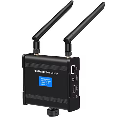 ZJZ H.265 H.264 HDMI Live Broadcast WIFI Video Encoder HEVC NDI RTMP SRT UDP RTSP Live Streaming Str