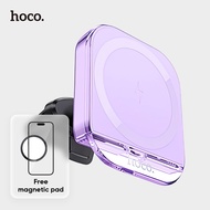 Hoco Magnetic Car Holder Car Mount Magsafe 15W Wireless Charger HW17