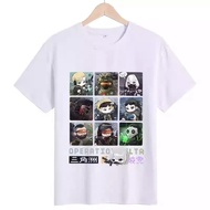 XS1 Delta Force Cosplay cloth summer T-shirt Anime Short Sleeve Top XS1