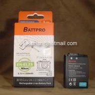 ENEL25 EN-EL25電池合NIKON Z FC,ZFC,Z50,Z50II,Z30數碼相機專用 香港行貨由BATTPRO...
