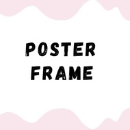 Glass-Free Block Frame Poster