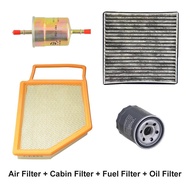2/3/4Pcs Fuel Cabin Oil Air Filter Kit For BYD YUAN 1.5L-PHEV 2015- V8H110913 SE-8121211 MD135737 A0