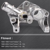 BE8Z-8K556-A Ford Fiesta 2011-2019 1.6L Water Outlet Engine Coolant Thermostat Housing  Sensor 1.6L 