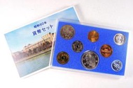 CS196 日本1985年昭和60年大藏省造幣局發行貨幣紀念套幣 內含500圓二枚附原盒
