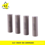 🚚South Korea OriginalLG18650B4Lithium Battery Core 2600mAhMobile Power Battery Notebook Lithium Battery Core