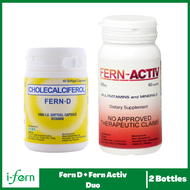 Fern D 60 Softgels and Fern Activ 60 Capsules