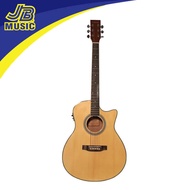 Fernando Tf-Glossy Acoustic Guitar With Fishman Pickup Ddc