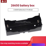 26650 Single Battery Box One 26650 26650 Holder 3.7V With Pin