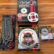 สเตอร์ชุด DDC 3ni1(ใส่ตะกูล Waveได้ทุกรุ่น) ขนาด 14-34-106L (428H) ราคา 235 บาท