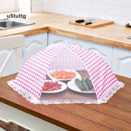 ☀Ut Foldable Square Mesh Umbrella Dust-proof Table Food Cover Anti-fly Kitchen Tool
