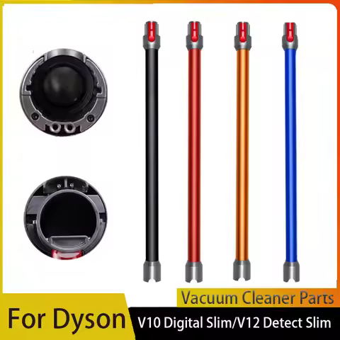 Extension Rod For Dyson V10 Digital Slim/V12 Detect Slim Metal Aluminum Quick Release Straight Pipe 