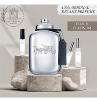 Decant Original Coach Platinum EDP For Men (3ml / 5ml / 8ml)