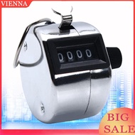 Metal Handheld Tally Counter 4-Digit Number Count Clicker Counter Number Counter