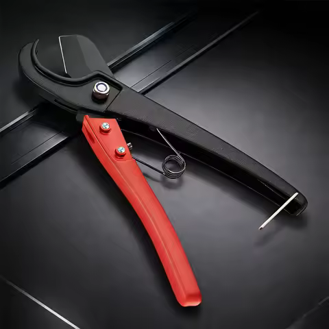 Pipe Cutter Pipe Scissors SK5 Material Ratchet Cutter Plastic pipe cutting tools PVC/PU/PP/PE Hose C