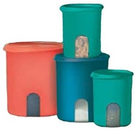 Tupperware One Touch Reminder Canister Set Host Specials