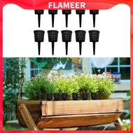 [Flameer] 10Pcs Fertilizer Basket Fertilizer Box with Lid for Gardening Potted Garden