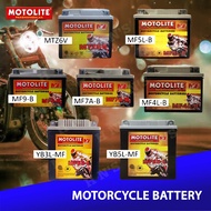 MOTOLITE Motorcycle Batteries MTZ6V MF9-B MF7A-B MF4L-B YB3L-MF YB5L-MF MF5L-B