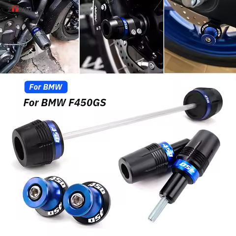For BMW F450GS F450 GS Motorcycle Swingarm stand screw Front Wheel Fork Frame Slider Falling Protect