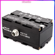 DC Dummy Battery Power Adapter Wide Compatible for Circuit NP F970 Dummy Battery Flexible Output for