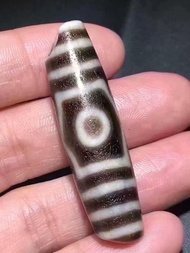 【圖騰】至純天珠工藝｜超頂寶蓋三眼天珠